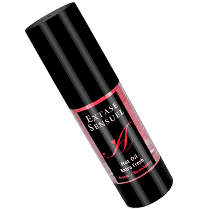 EXTASE SENSUAL - OLIO STIMOLANTE HEAT TRIP ALLA FRAGOLA 35 ML - EXTASE SENSUAL | Lingerie Harness Boutique