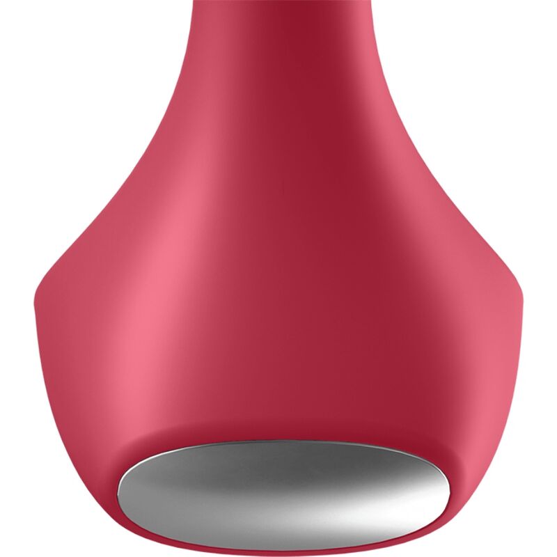 SATISFYER - SPINA VIBRANTE BACKDOOR LOVER ROSSO - SATISFYER PLUGS | Lingerie Harness Boutique
