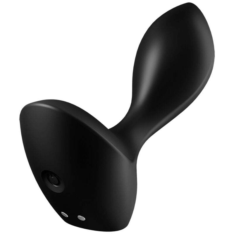 SATISFYER - BACKDOOR LOVER BLACK VIBRATING PLUG