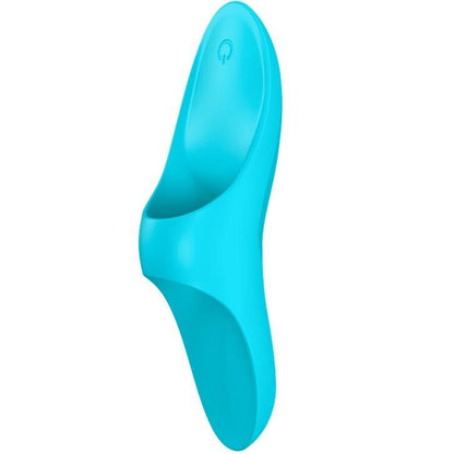 SATISFYER - VIBRATORE DA DITO TEASER LUCE BLU - SATISFYER VIBRATOR | Lingerie Harness Boutique