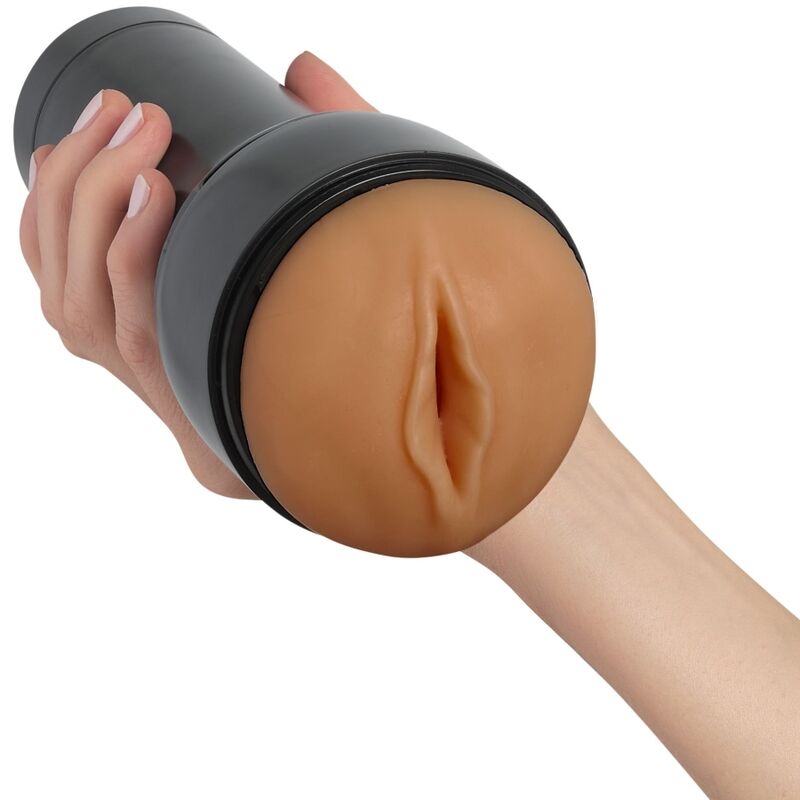 KIIROO - FEEL STROKER MASTURBATOR STIMULATOR - LIGHT BROWN 