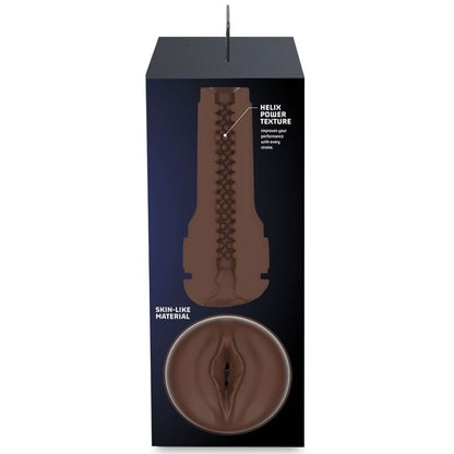 KIIROO - FEEL STROKER MASTURBATOR STIMULATOR - DARK BROWN 