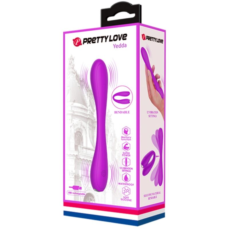 PRETTY LOVE - VIBRATORE FLESSIBILE YEDDA - PRETTY LOVE SMART | Lingerie Harness Boutique