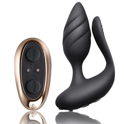 ROCKS-OFF - TELECOMANDO CON SPINA COCKTAIL - NERO - ROCKS-OFF | Lingerie Harness Boutique