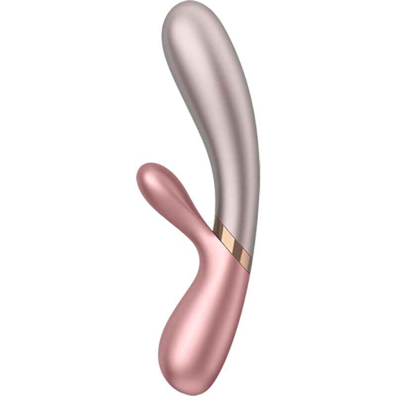 SATISFYER - VIBRATORE HOT LOVER ROSA & BEIGE - SATISFYER CONNECT | Lingerie Harness Boutique