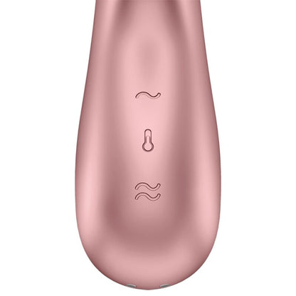 SATISFYER - VIBRATORE HOT LOVER ROSA & BEIGE - SATISFYER CONNECT | Lingerie Harness Boutique