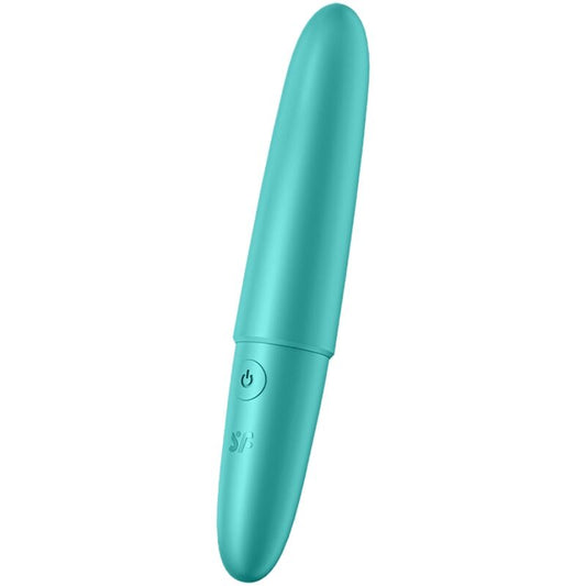 SATISFYER - ULTRA POWER BULLET 6 TURCHESE - SATISFYER VIBRATOR | Lingerie Harness Boutique