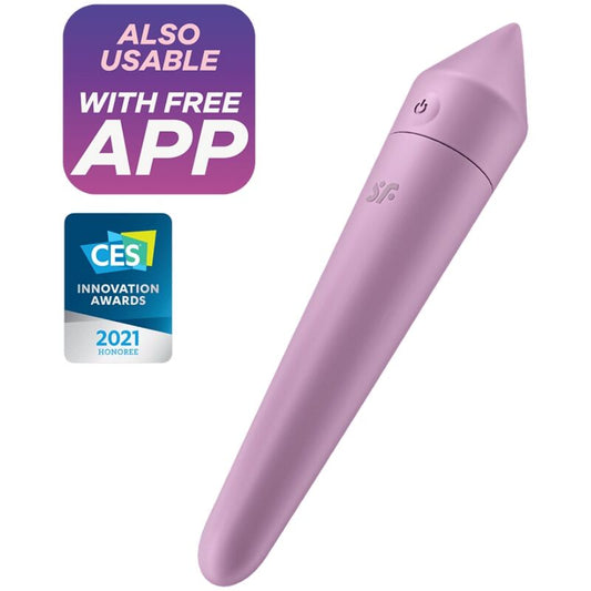 SATISFYER - ULTRA POWER BULLET 8 LILLA - SATISFYER CONNECT | Lingerie Harness Boutique