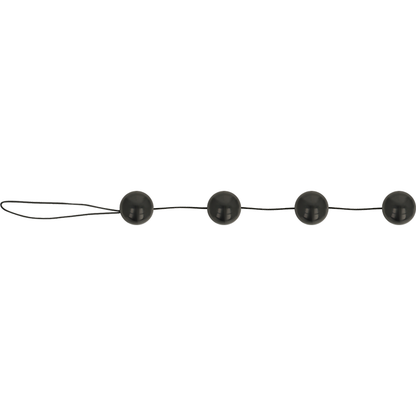 OHMAMA - SFERE ANAL CINESI NERE 170 GR - OHMAMA ANAL | Lingerie Harness Boutique