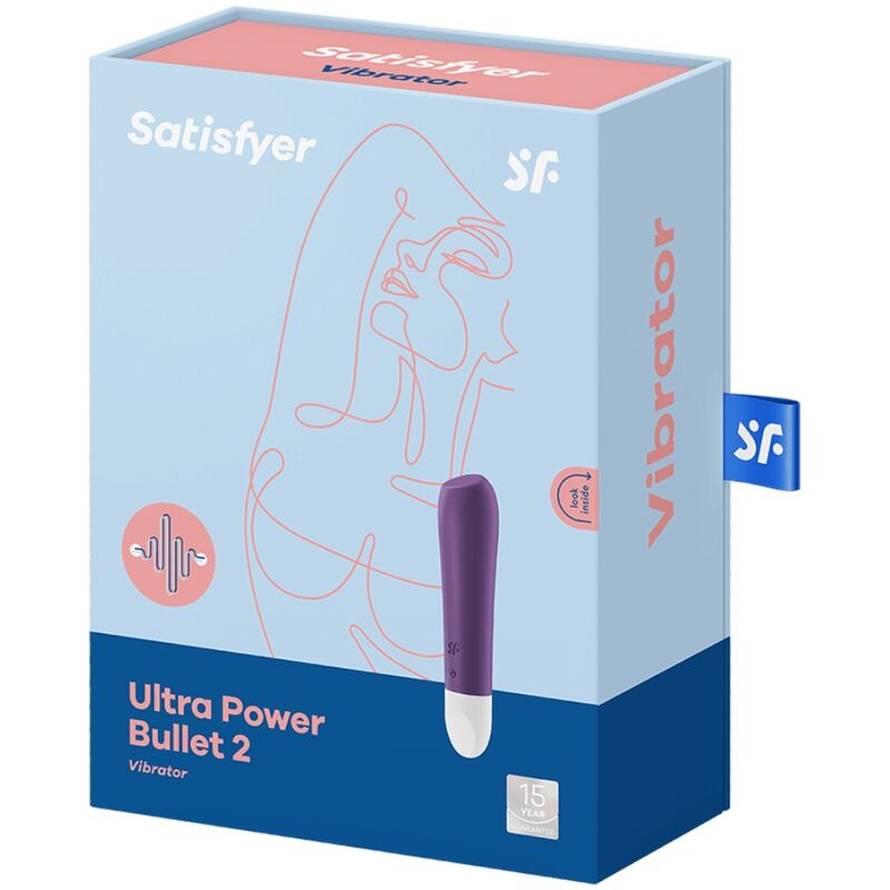 SATISFYER - ULTRA POWER BULLET 2 VIOLA - SATISFYER VIBRATOR | Lingerie Harness Boutique
