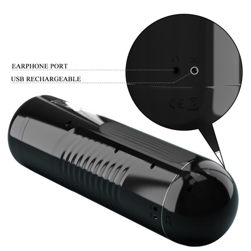 PRETTY LOVE - LORELEI MASTURBATORE MULTIFUNZIONE RICARICABILE - PRETTY LOVE MALE | Lingerie Harness Boutique