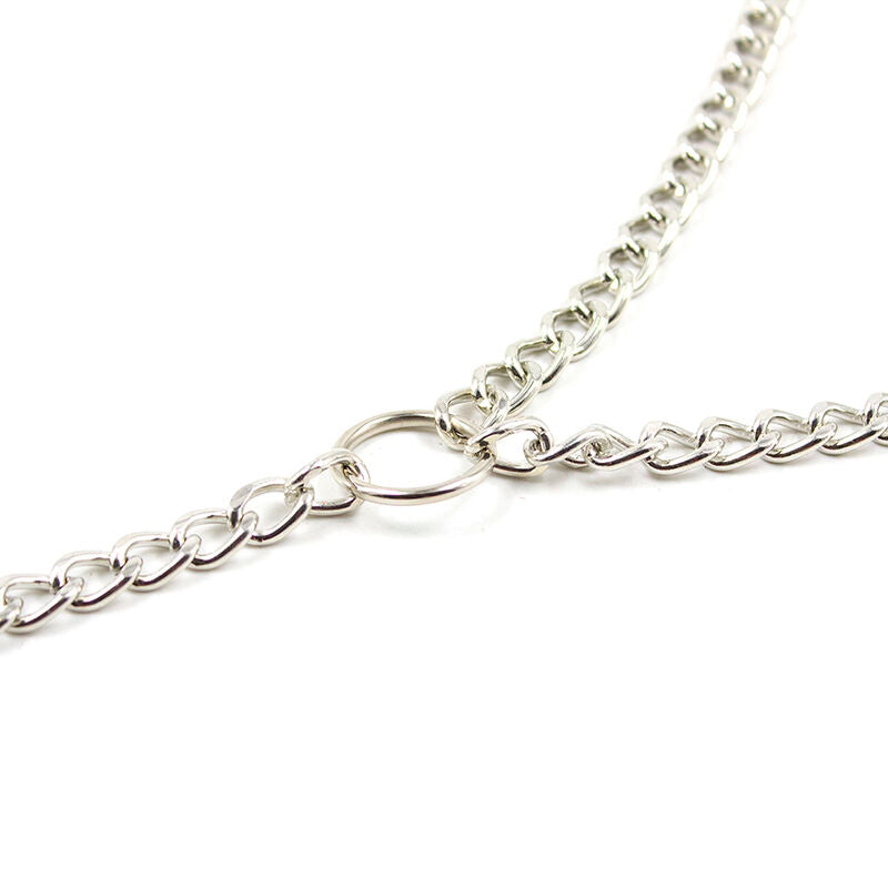 OHMAMA FETISH - 4 Morsetti per capezzoli CON CATENE - OHMAMA FETISH | Lingerie Harness Boutique