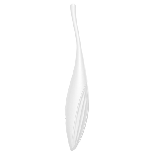 SATISFYER - VIBRATORE TWIRLING JOY CLIT TIP BIANCO - SATISFYER CONNECT | Lingerie Harness Boutique