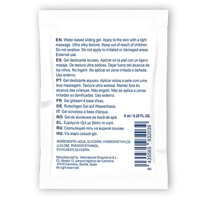 WATERFEEL - GEL SCORREVOLE NEUTRO A BASE ACQUA 6 ML - WATERFEEL | Lingerie Harness Boutique