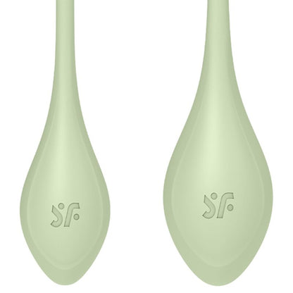 SATISFYER - SET DA ALLENAMENTO YONI POWER 2 VERDE - SATISFYER BALLS | Lingerie Harness Boutique