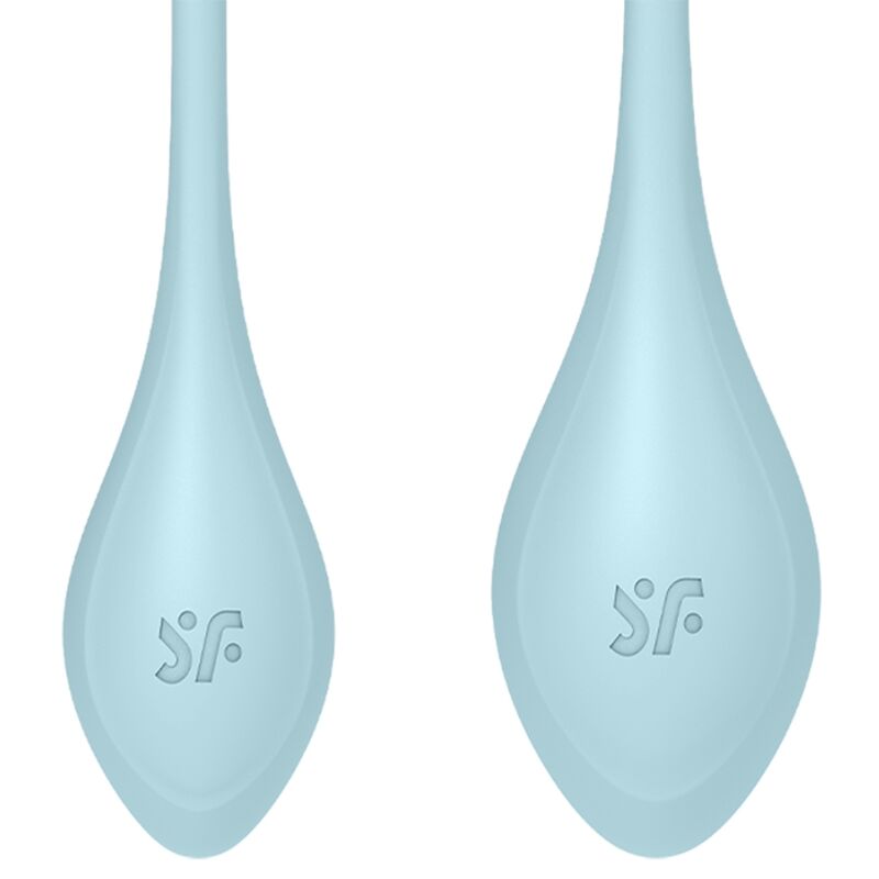 SATISFYER - SET DA ALLENAMENTO YONI POWER 2 BLU - SATISFYER BALLS | Lingerie Harness Boutique