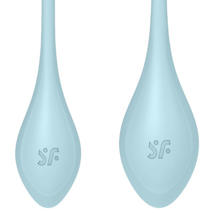 SATISFYER - SET DA ALLENAMENTO YONI POWER 2 BLU - SATISFYER BALLS | Lingerie Harness Boutique