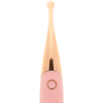 OHMAMA - STIMOLATORE CLITORIDE RICARICABILE 36 MODALITÀ ROSA-ORO ROSA - OHMAMA STIMULATING | Lingerie Harness Boutique