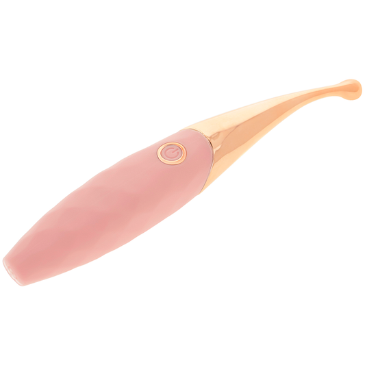 OHMAMA - RECHARGEABLE CLITORAL STIMULATOR 36 MODES ROSE-ROSE GOLD