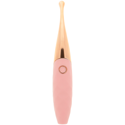 OHMAMA - STIMOLATORE CLITORIDE RICARICABILE 36 MODALITÀ ROSA-ORO ROSA - OHMAMA STIMULATING | Lingerie Harness Boutique
