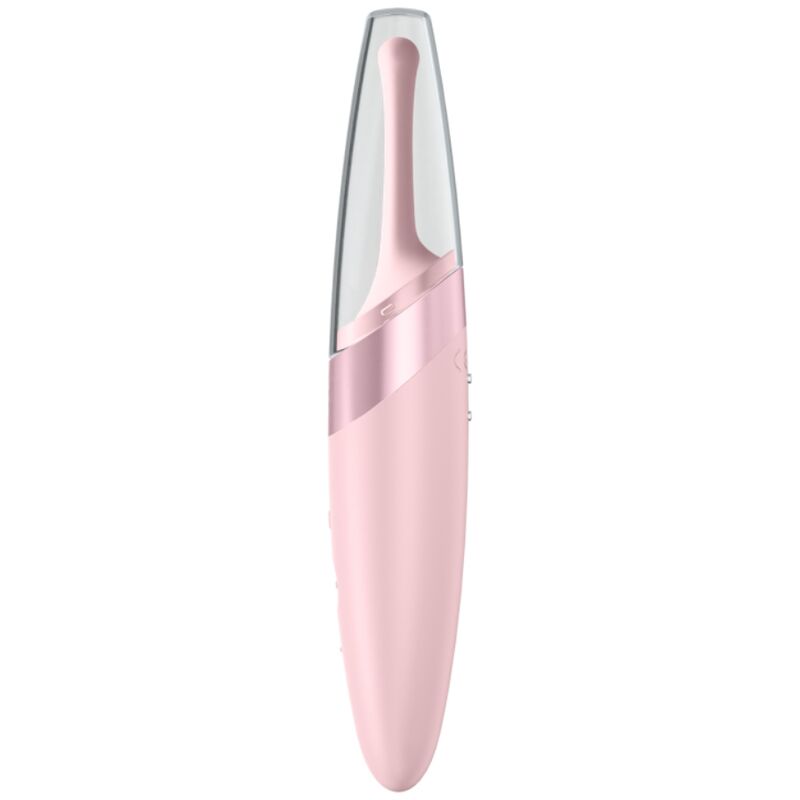 SATISFYER - PINK TWIRLING DELIGHT CLIT TIP VIBRATOR