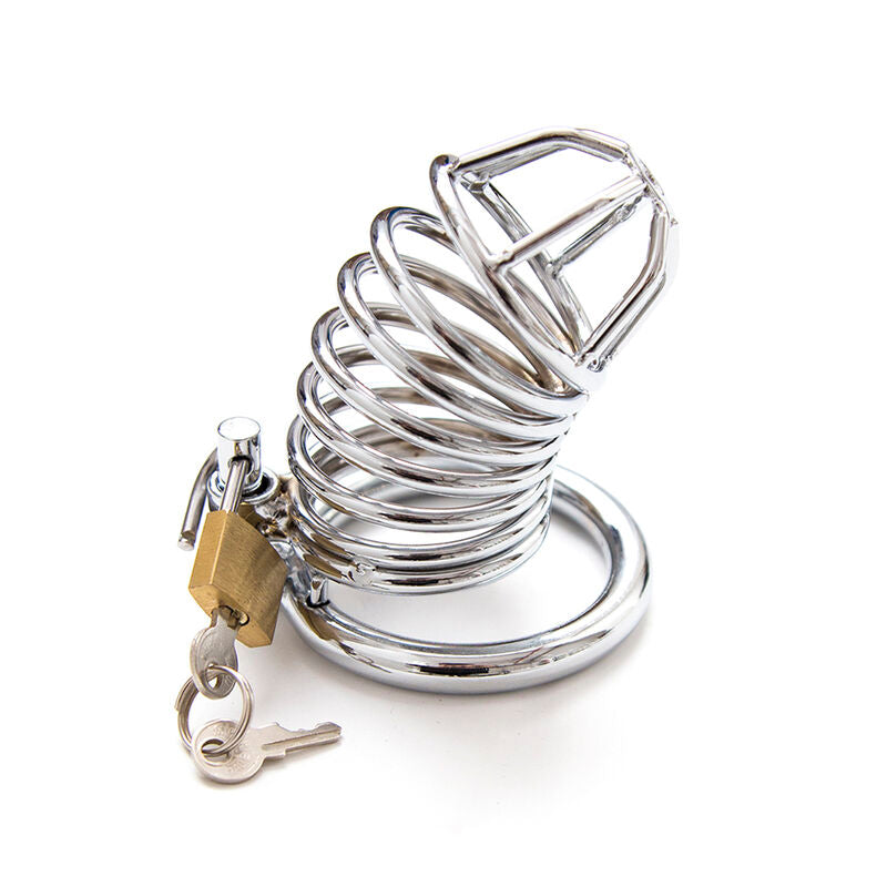 OHMAMA FETISH - METAL CHASTITY CAGE SIZE S