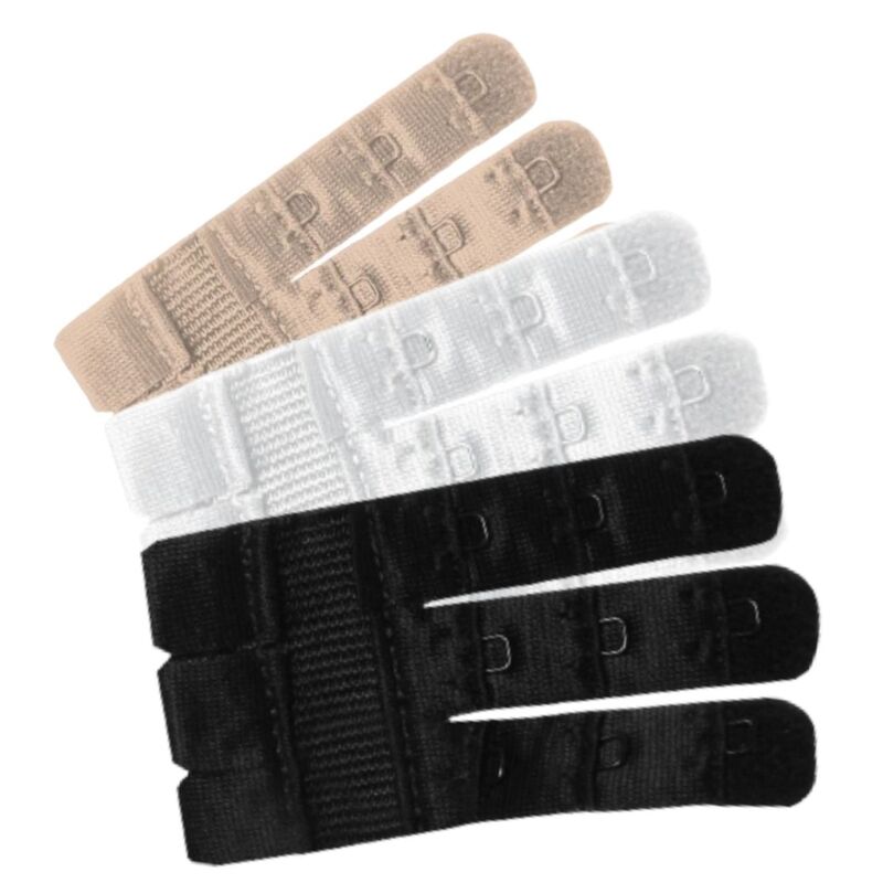 BYE-BRA - ESTENSORI DI CONTORNO FLESSIBILI 3 GANCI 3 UNITÀ - BYE BRA - ACCESSORIES | Lingerie Harness Boutique