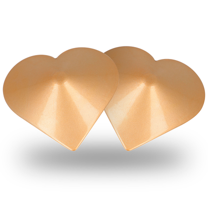 COQUETTE CHIC DESIRE - GOLDEN HEARTS NIPPLE COVERS