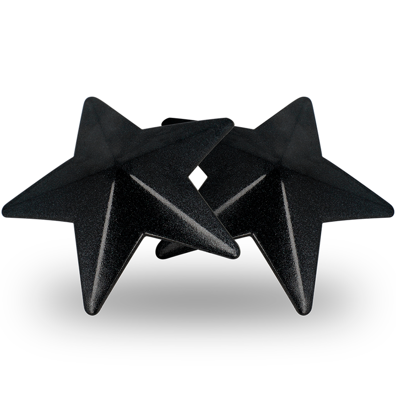 COQUETTE CHIC DESIRE - COPRI CAPEZZOLI BLACK STARS - COQUETTE ACCESSORIES | Lingerie Harness Boutique