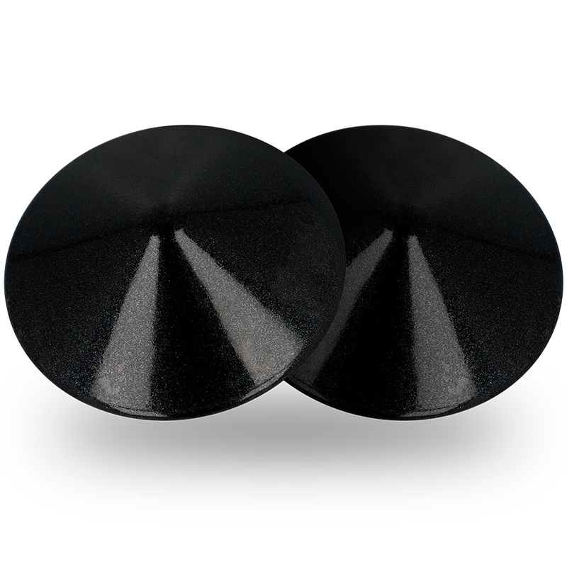 COQUETTE CHIC DESIRE - COPRI CAPEZZOLO CERCHI NERI - COQUETTE ACCESSORIES | Lingerie Harness Boutique