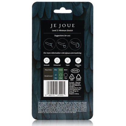 JE JOUE - ANELLO IN SILICONE BLU STRANGOLAMENTO MINIMO - JE JOUE | Lingerie Harness Boutique