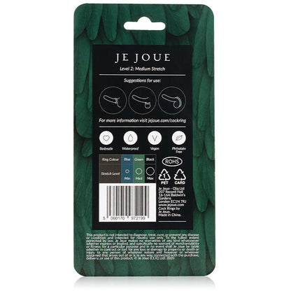 JE JOUE - GREEN SILICONE RING - MEDIUM CHOKE