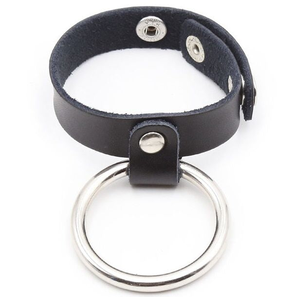 OHMAMA FETISH - COCK RING WITH METAL RING