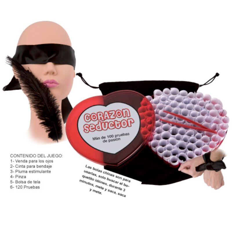 DIABLO PICANTE - GIOCO SEDUCENTE DEL CUORE - DIABLO PICANTE | Lingerie Harness Boutique