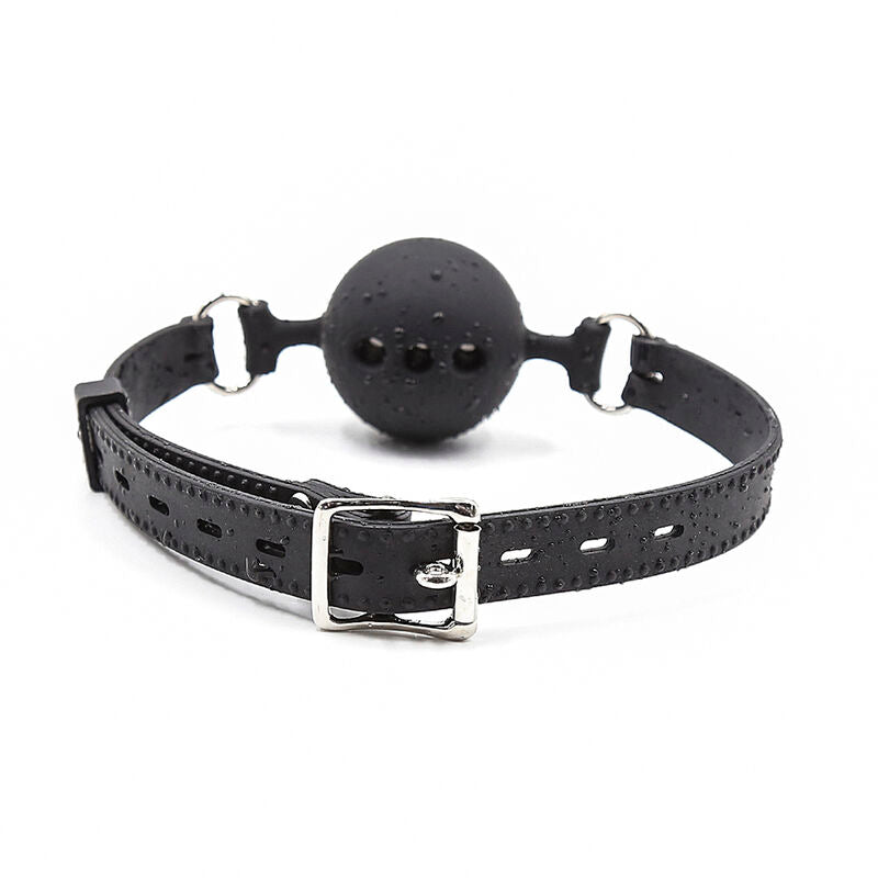 OHMAMA FETISH - BALL GAG IN SILICONE TRASPIRANTE TAGLIA L - OHMAMA FETISH | Lingerie Harness Boutique