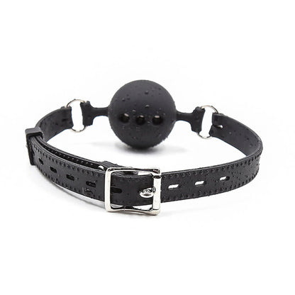 OHMAMA FETISH - BALL GAG IN SILICONE TRASPIRANTE TAGLIA L - OHMAMA FETISH | Lingerie Harness Boutique