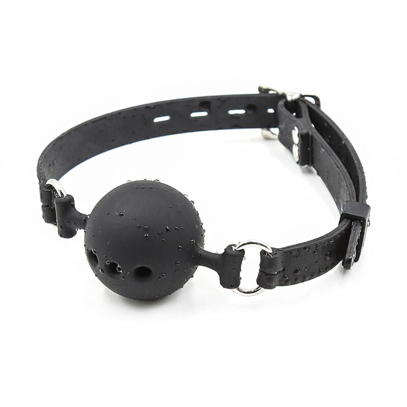 OHMAMA FETISH - BALL GAG IN SILICONE TRASPIRANTE TAGLIA L - OHMAMA FETISH | Lingerie Harness Boutique