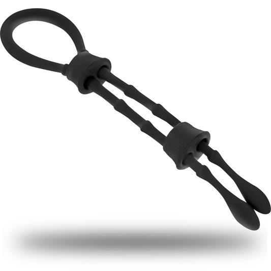 OHMAMA FETISH - ANELLO IN SILICONE CON CORD-COCK E TESTICOLO - OHMAMA FETISH | Lingerie Harness Boutique
