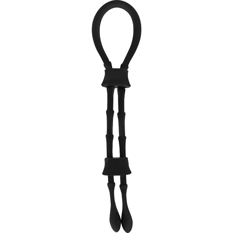 OHMAMA FETISH - ANELLO IN SILICONE CON CORD-COCK E TESTICOLO - OHMAMA FETISH | Lingerie Harness Boutique