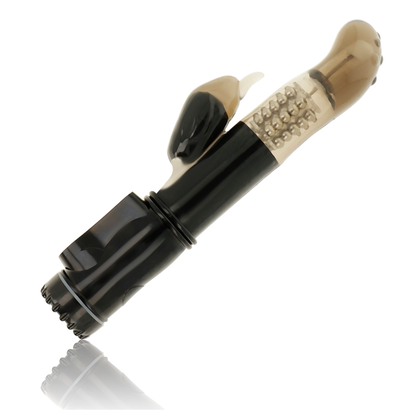 OHMAMA - VIBRATORE ROTATORE CON STIMOLATORE DEL CLITORIDE DELFIN - OHMAMA VIBRATORS | Lingerie Harness Boutique