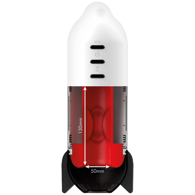 JAMYJOB - ROCKET MASTURBATOR TECNOLOGIA DI COMPRESSIONE MORBIDA E VIBRAZIONE - JAMYJOB | Lingerie Harness Boutique