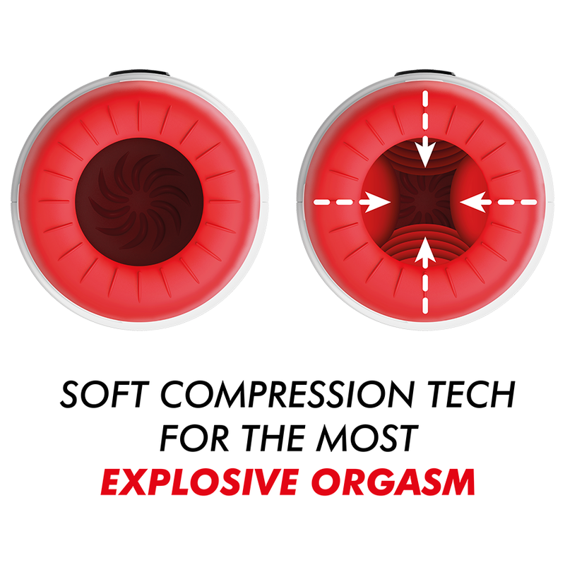 JAMYJOB - ROCKET MASTURBATOR SOFT COMPRESSION TECHNOLOGY AND VIBRATION