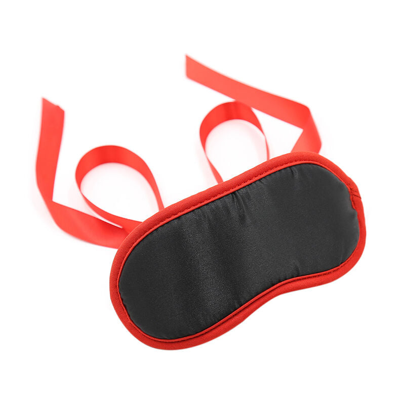 OHMAMA - BORDI ROSSI FETISH NERO - OHMAMA MASKS | Lingerie Harness Boutique