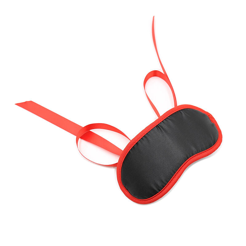 OHMAMA - BORDI ROSSI FETISH NERO - OHMAMA MASKS | Lingerie Harness Boutique