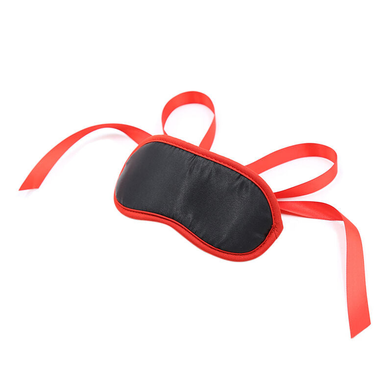 OHMAMA - BORDI ROSSI FETISH NERO - OHMAMA MASKS | Lingerie Harness Boutique