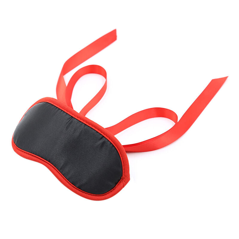 OHMAMA - BORDI ROSSI FETISH NERO - OHMAMA MASKS | Lingerie Harness Boutique