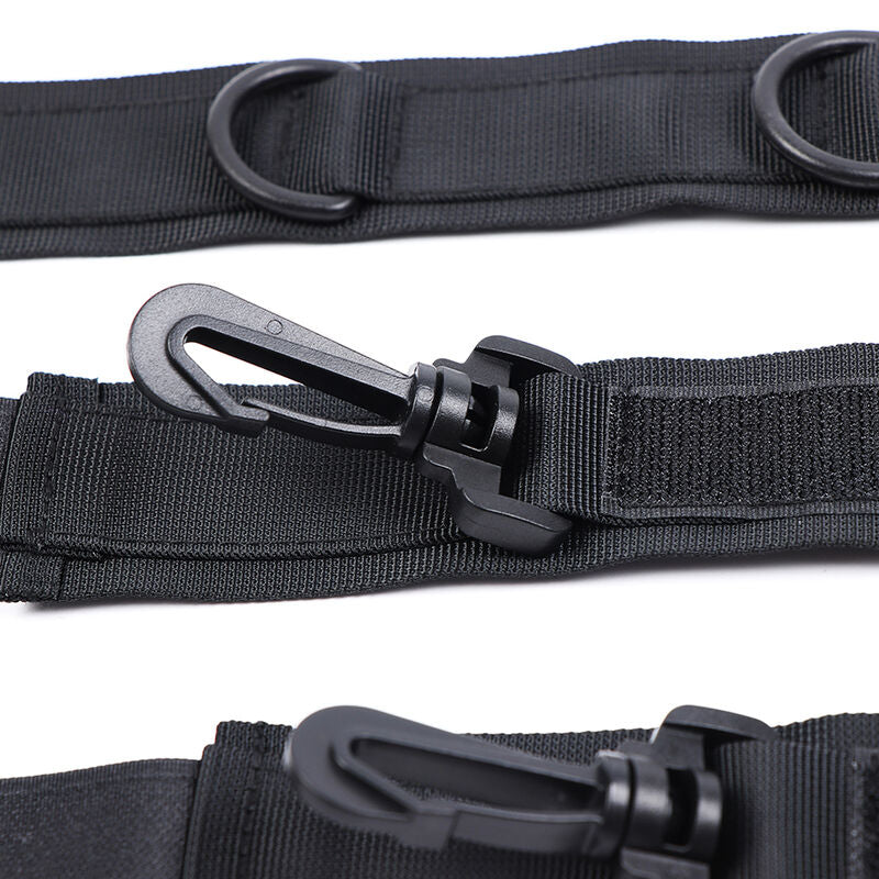 OHMAMA FETISH - MANETTE E COLLETTO IN NYLON - OHMAMA FETISH | Lingerie Harness Boutique