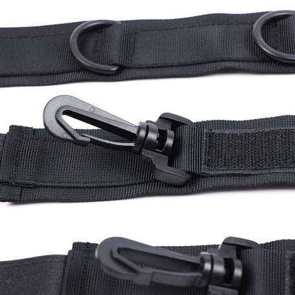 OHMAMA FETISH - MANETTE E COLLETTO IN NYLON - OHMAMA FETISH | Lingerie Harness Boutique