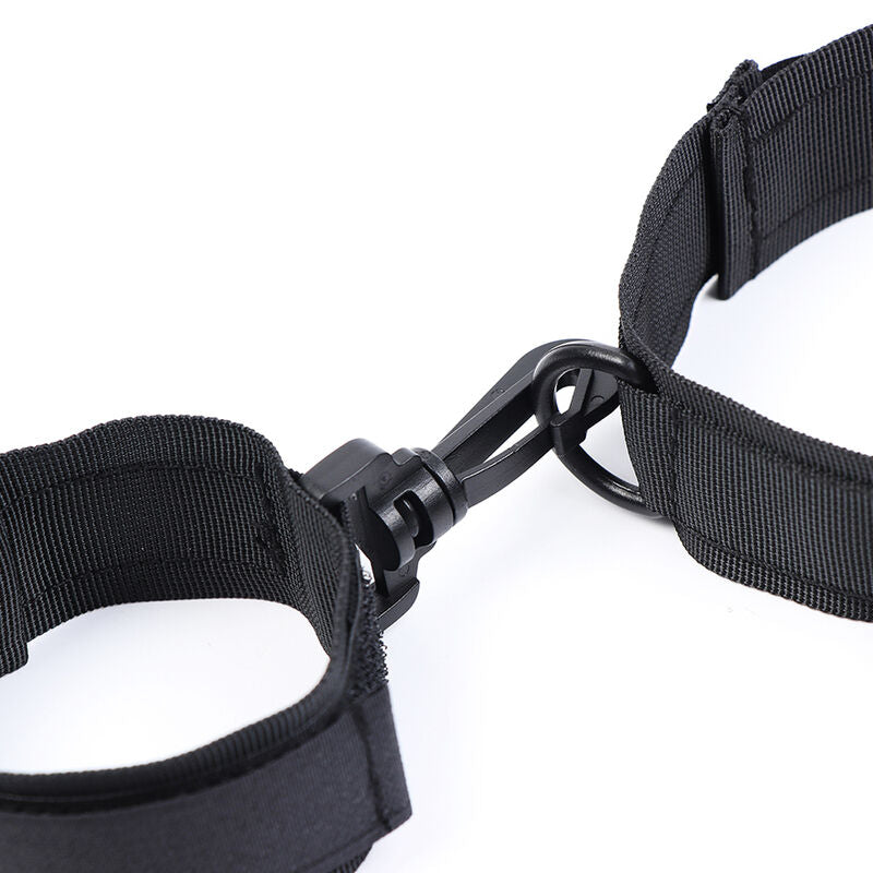 OHMAMA FETISH - MANETTE E COLLETTO IN NYLON - OHMAMA FETISH | Lingerie Harness Boutique