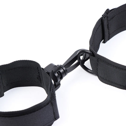 OHMAMA FETISH - MANETTE E COLLETTO IN NYLON - OHMAMA FETISH | Lingerie Harness Boutique